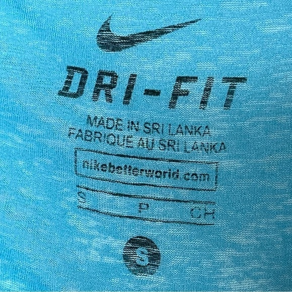 NIKE Cool Breeze Dri Fit Sheer Running Short Sleeve Shirt - Picture 8 of 10